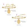 Stylish Rosary Beaded Bracelet Vintage Charm Bracelet Suitable for Women Featuring Vintage Minimalist Snake Chain