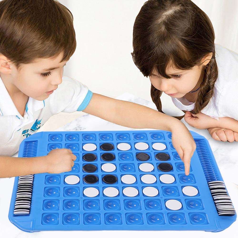 Touch Flip Flip Black And White Chess Tabletop Game Child Interaction Game Chess Set Party Game