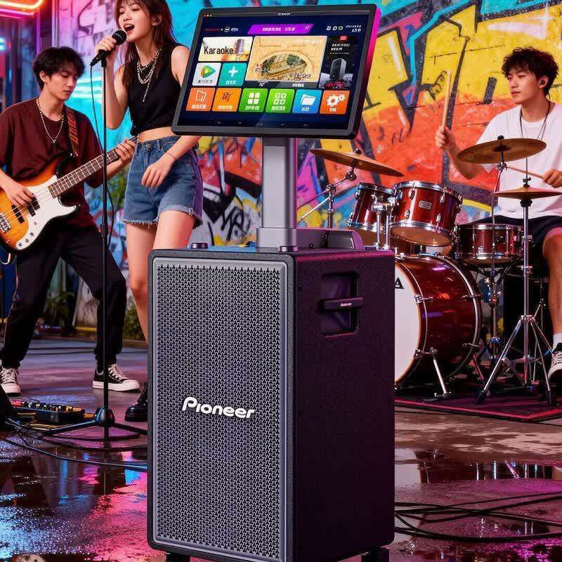 Pioneer LA-VF1028 Dual 8-inch Bass KTV Karaoke System (CN Version)