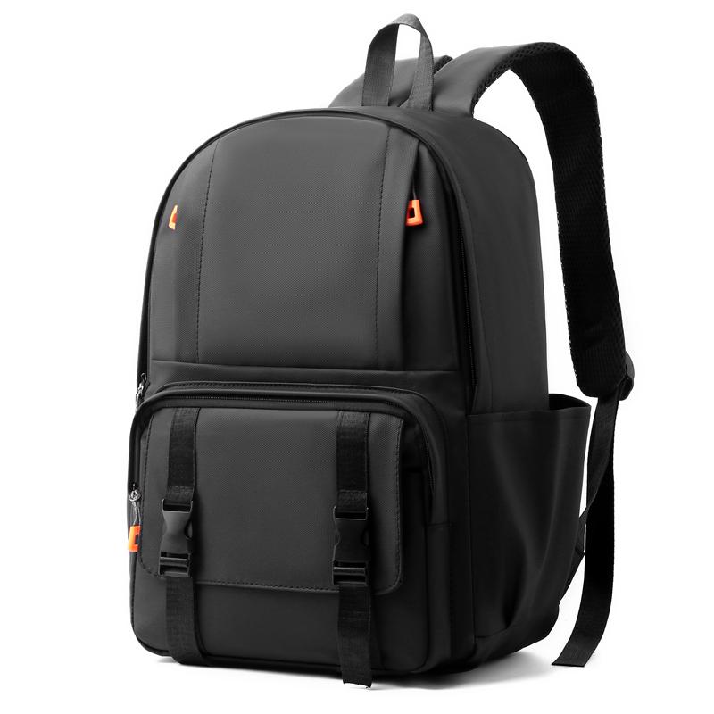 Men s Large Capacity Backpack Student Schoolbag Travel Computer Backpack чёрный