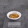Pure White Ceramic Seasoning Dish for Soy Sauce and Vinegar - Ideal for Creative Hotel or Restaurant Use