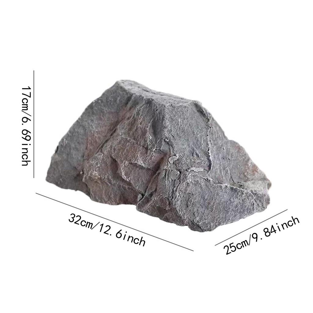 Artificial Rock Ornament Versatile PU Realistic Sandstone Landscape Natural Texture for Outdoor Hotels Decor Garden Parks