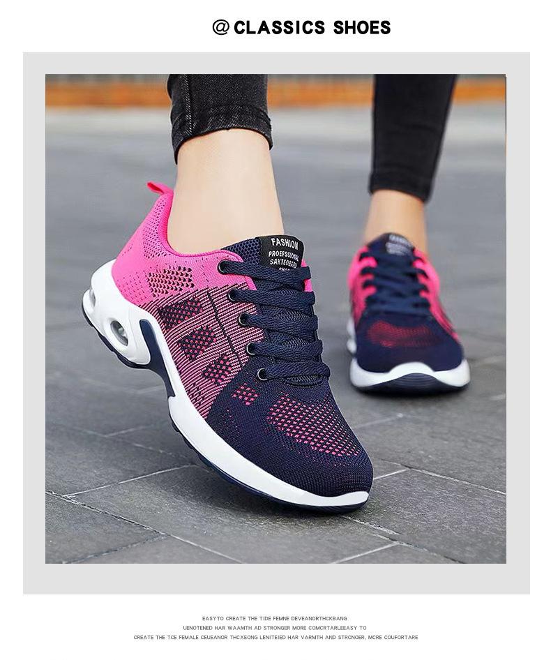 Lightweight Breathable Sneakers: Versatile Plus Size Summer Shoes with Air Cushion