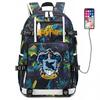Magic School Usb Student School Bag Harry Potter Backpack Men'S And Women'S Casual Travel Bag