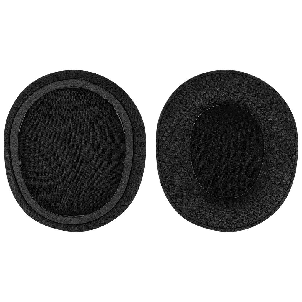 Geekria Comfort Ear Pads, Compatible with SteelSeries Arctis Nova Pro Wireless and Nova Elite Headphones, Ear Pads/Ear Cups (Mesh Fabric/Black)
