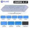 Mijing Z20 Pro Reballing Stencil Fixture Kits for iPhone X-17 Pro Max Motherboard Middle Frame Planting Tin Platform Hand Tools