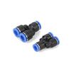 Pneumatic Y-Type Tee Quick Connect Fitting