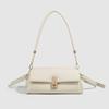 Fashion Small Flap Pu Leather Crossbody Bag for Women 2026 New Trend Designer Simple Solid Color Handbags Women's Shoulder Bags
