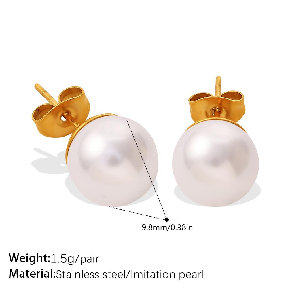 Simple Elegant Freshwater Pearl Earrings, Light Luxury Long Tassel Natural Pearl Drop Earrings 1