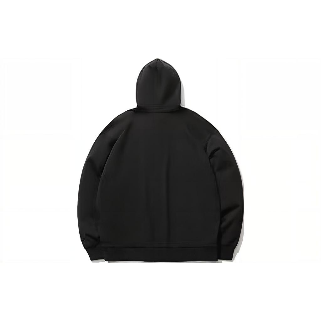 Li Ning Sweatshirts Unisex Black Hooded Moderate Other AWDS482-1