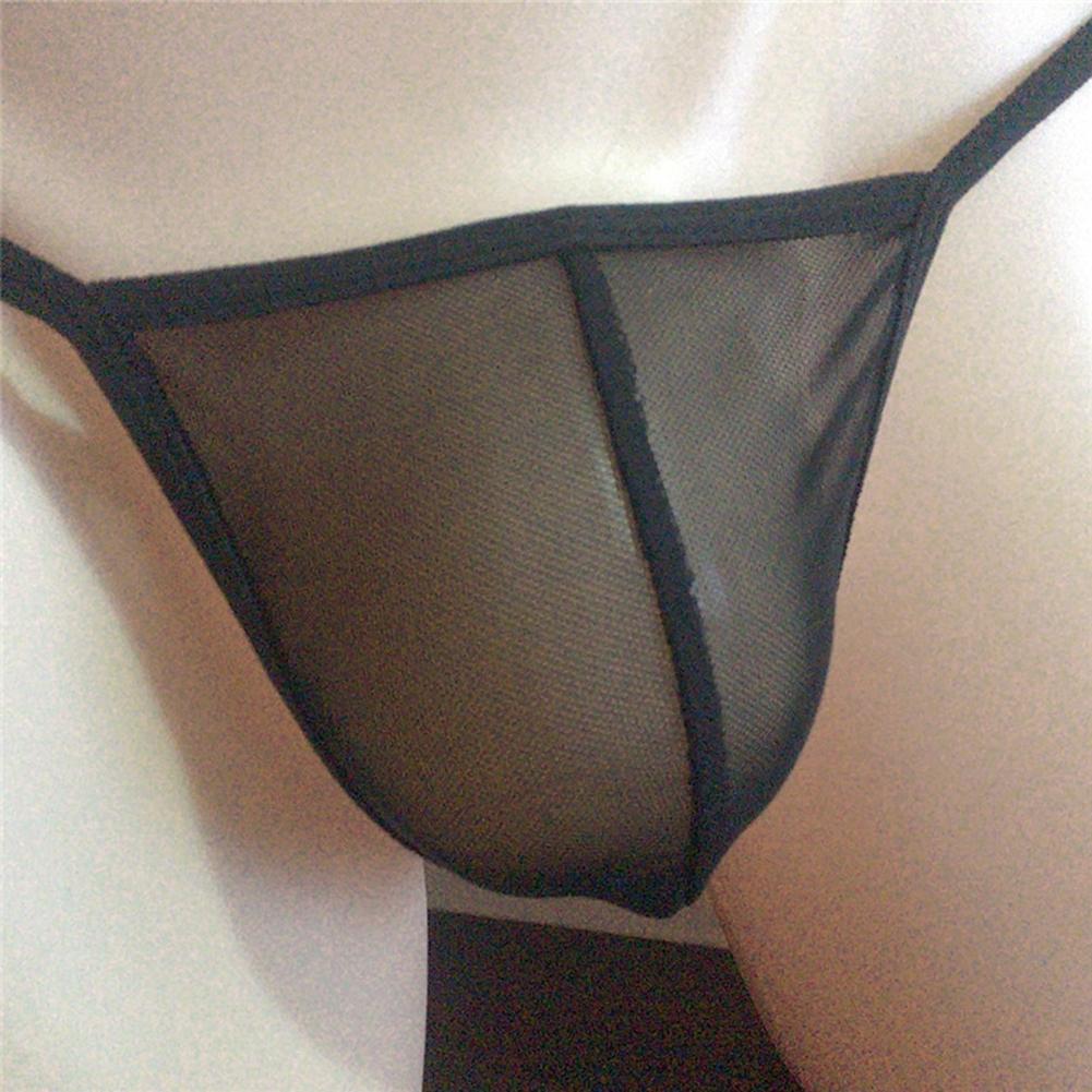 Casual Mens Briefs Daily G-string Lingerie Polyester