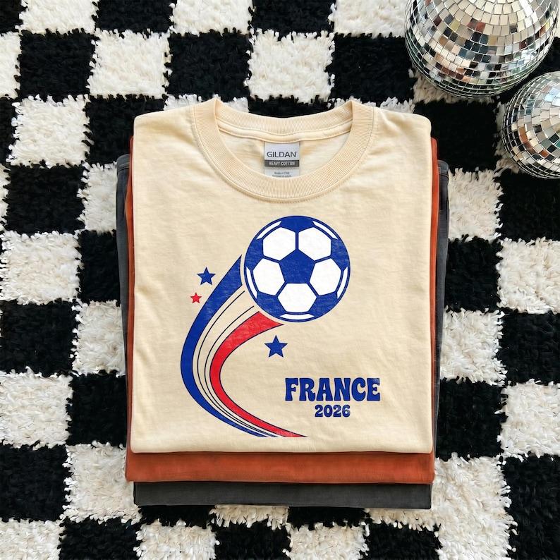 France World Cup 2026 Shirt, Les Bleus Soccer Fan Tee, France Football Fan Gift, France National Team Shirt, World Cup 26 Fan Gift S