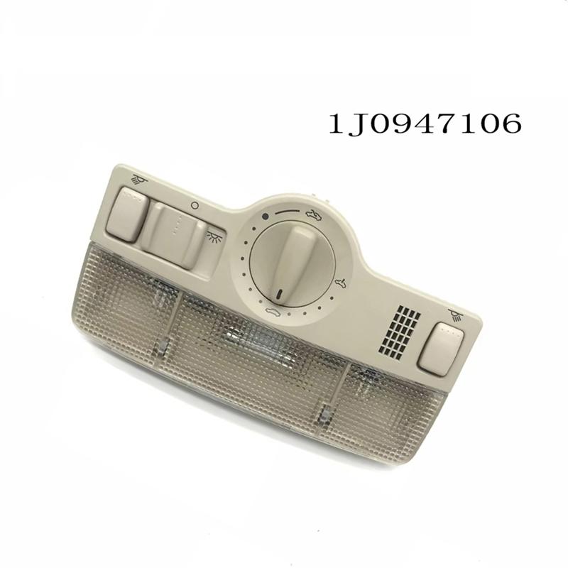 Dome Light Reading Lamp 1J0947106 For VW Passat B5 Golf 4 Jetta MK4 Skoda Octavia Fabia Sunroof Switch Read Lights