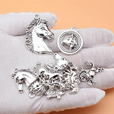 Mixed Horse And Unicorn Set Charms Decoration Crafts Charms For Jewelry Making