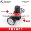 Airtac Air Source Processor Set: AFC2000 Oil-Water Separator, Air Filter, Pressure Regulator