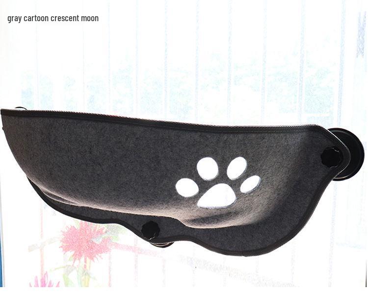 Window-Mounted Cat Hammock Bed with Suction Cups