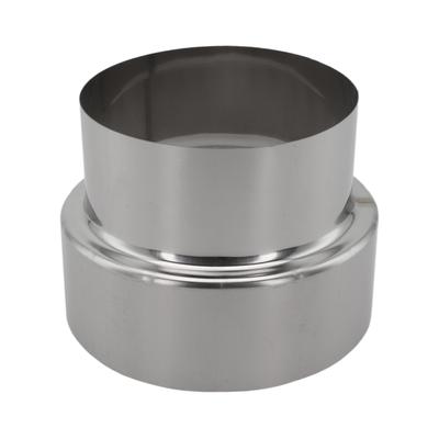 Long-lasting Duct Reducer Precise Reduction Size Silver