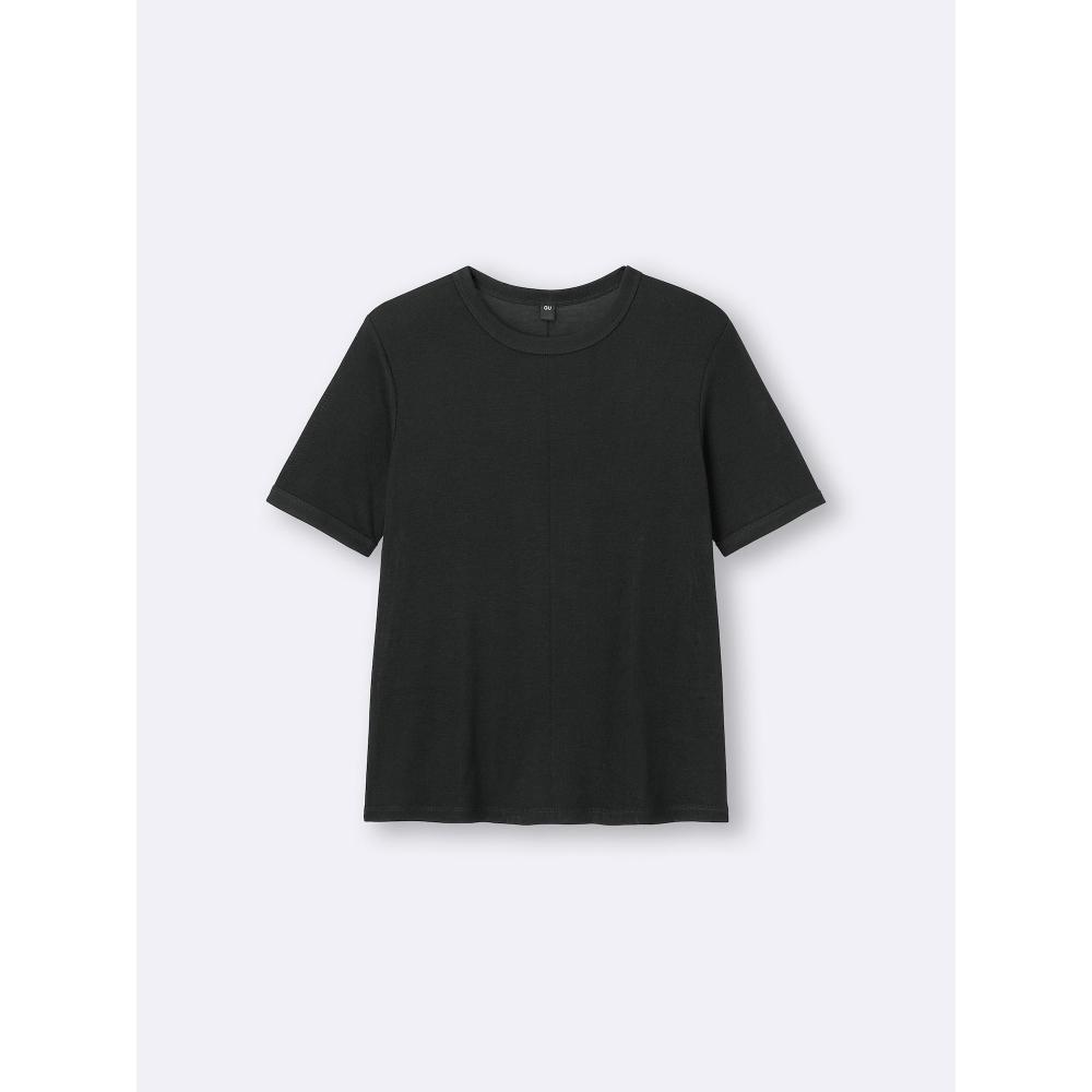 Gu By UniQlo SofT Sheer Crewneck T Q
