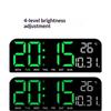 1 Set Digital Wall Clock Large Led Digital Wall Hang And Display Stand Clock With Timer & Countdown For Students
