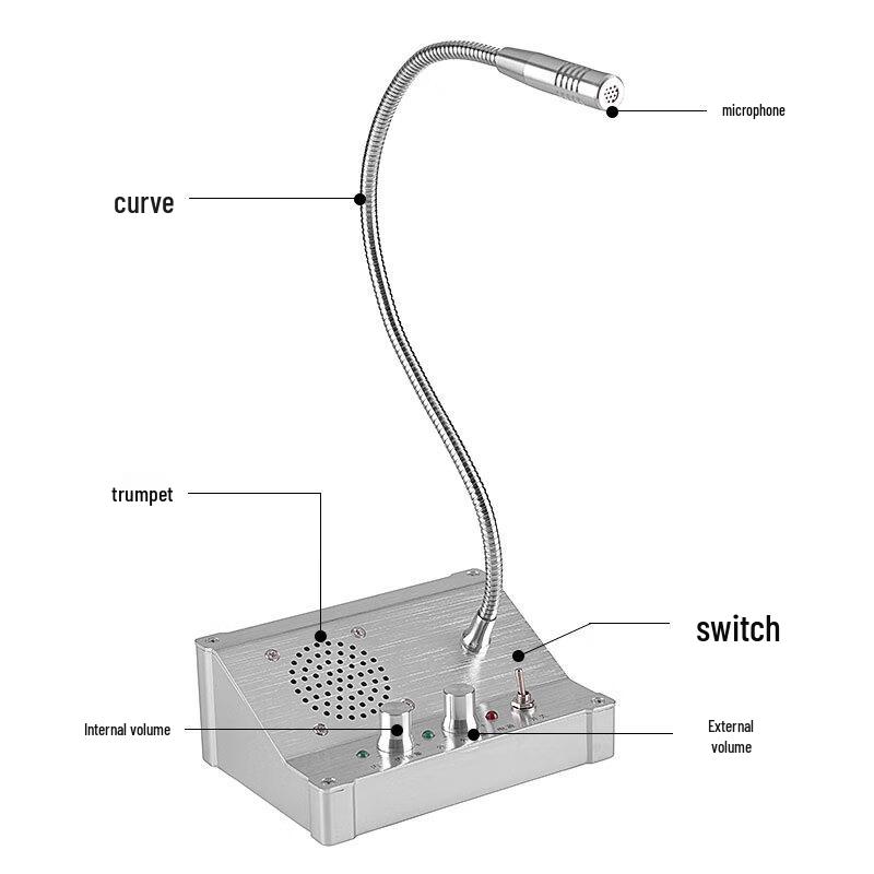 KOLEEJ Two-Way Window Intercom System (CN Version)