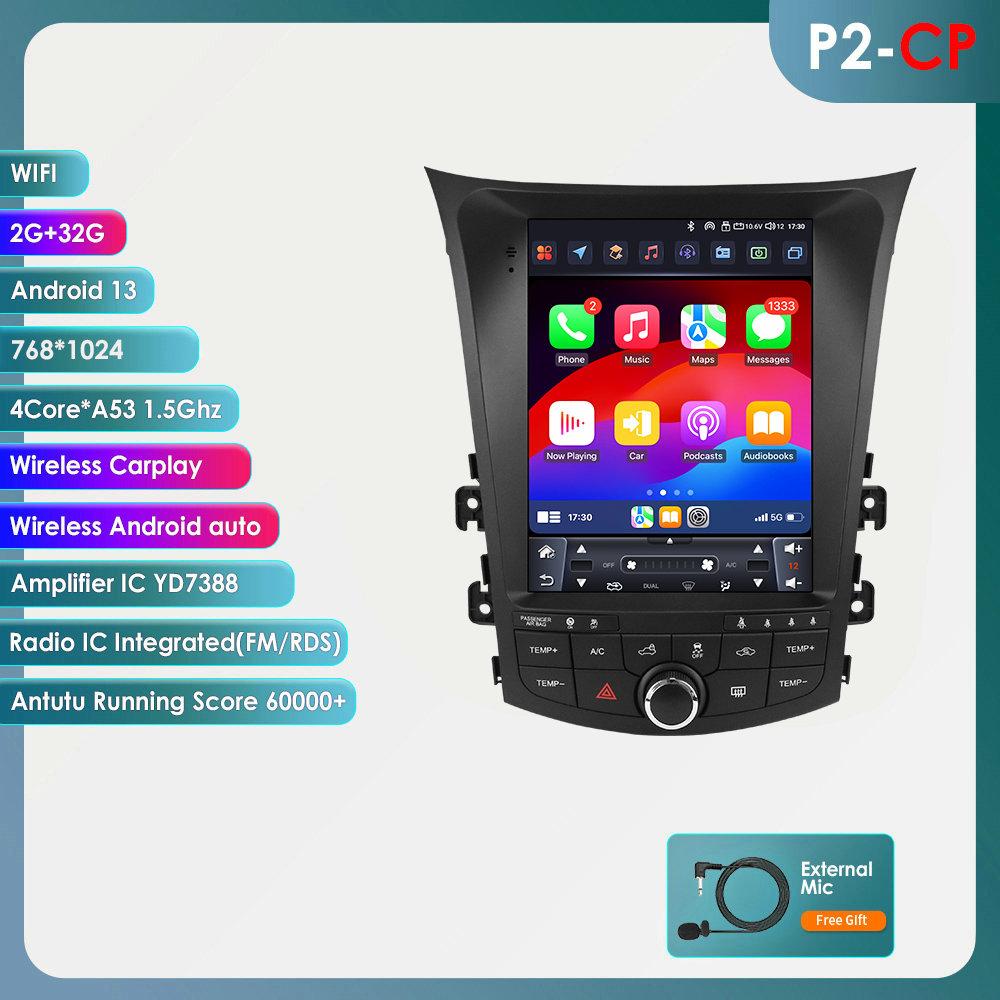 Hizpo 9.7inch For Tesla Style Car Radio For Hyundai I30 GD Elantra GT 2011 - 2017 Android Auto 4G Wireless Carplay DSP Multimedia Player 2Din Stere