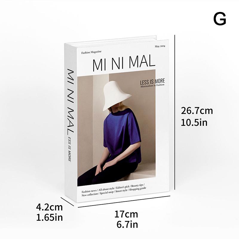 Fashion Fake Books Decoration Luxury Decorative Book Living Room Decor Simulation Book Home Decor Aesthetic Room Ornament