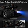 1:18 Large Size The Dark Knight Trilogy Batmobile Sports Car Model Toy Sound Light Spray Shock Absorption Models Ornaments Gifts