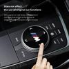 -Auto Innenraum Multimedia Drehknopf Emblem Aufkleber Decal Zubehör für BMW M X1 X3 X5 X7 M3 M4 M5 G30 G20 G32 G11 G12 F40 F30 F20 F1