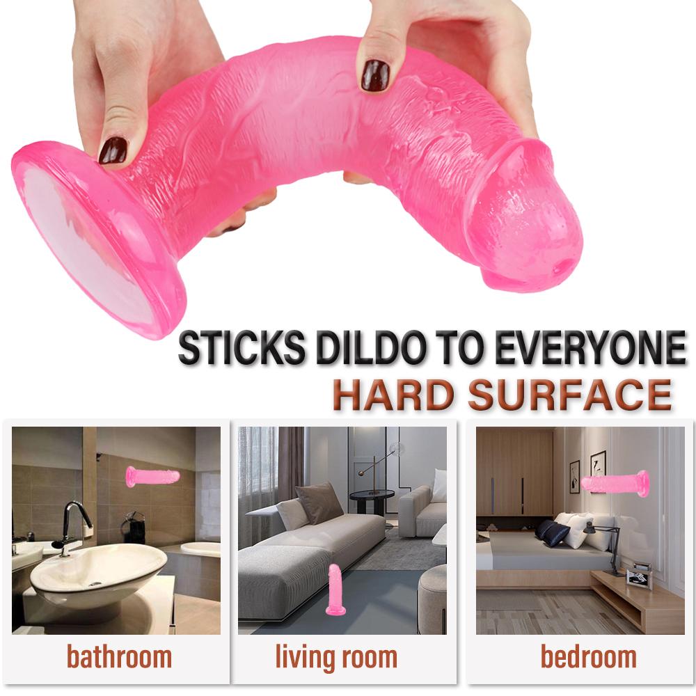 MoDi Dildo Suction Cup  Women Erotic Anal Sex Toys Clitori Vaginal Tool