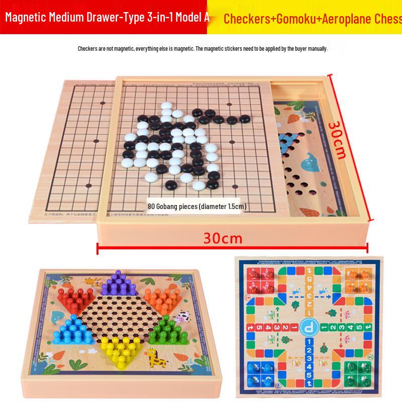 Landa Magnetic Multi-Game Board Set for Kids