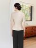 Elegant Women's Summer Suit Set: Chic, Slimming Design for Front Desk Salon Professionals