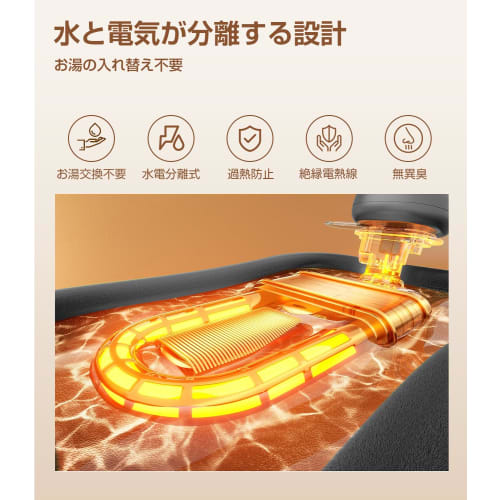 Amison Rechargeable Hot Water Bottle with Heat Storage, Fast Charging, Long-Lasting Warmth, Explosion-Proof Charger, Overheat Prevention, Soft, Quick