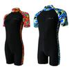 Women's Long Sleeve Two-Piece Wetsuit Set - Quick-Dry, Sun-Protective Surf & Snorkel Suit, with Matching Men's Jellyfish Suit.