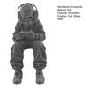 3D Printed Sitting Skeleton Statue Halloween Indoor Decor Figurines Mini Skull Figurine Home