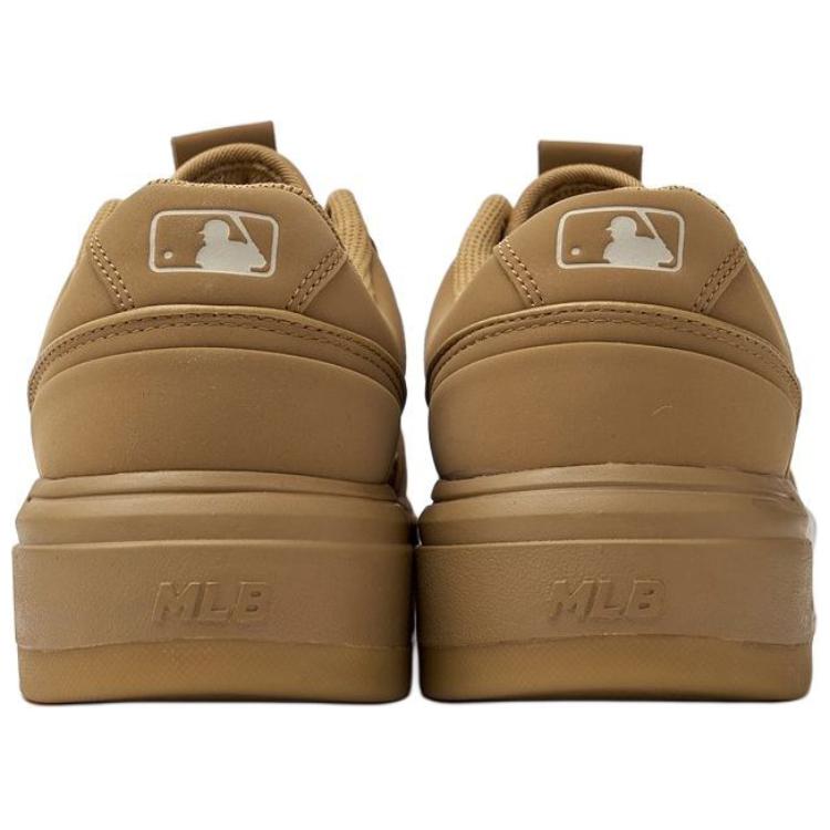 MLB Chunky Liner Bequeme feuchtigkeitsableitende Wrap Low-Top Lifestyle-Sneaker Unisex-Sneaker Tiefes Senfgelb 3ASXCLN4N-50MSD