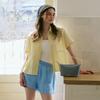 Lap Simple Denim Shoulder Bag Ar7ab423
