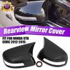For Honda Civic 9th Gen Sedan Rearview Mirror Cover Bat Style Carbon Fiber 2 Pcs