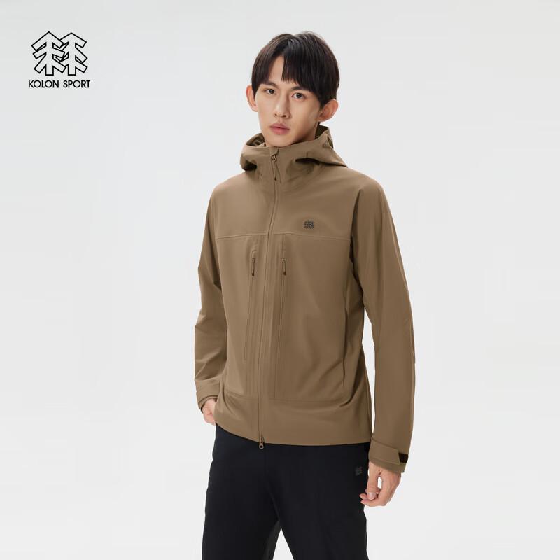 

KOLON SPORT Men s Hooded Softshell Jacket 2XL