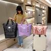 OLOMM Expandable Double-Layer Travel Duffel Bag