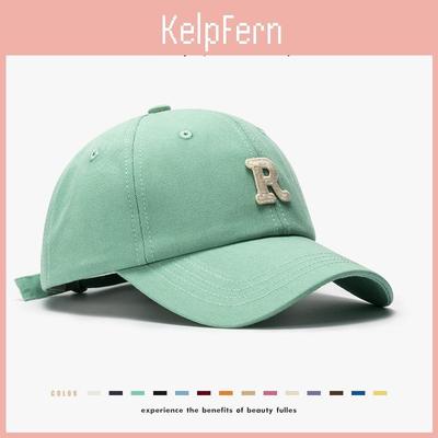 Cotton Baseball Cap For Women With Embroidered Letter Design Summer Sun Protection Casual Outdoor