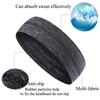 Sports Sweat Headband Hair Band Elastic Yoga Men Non-slip Sweat Absorbing Headband Women Yoga Fitness Running Hair Accessories