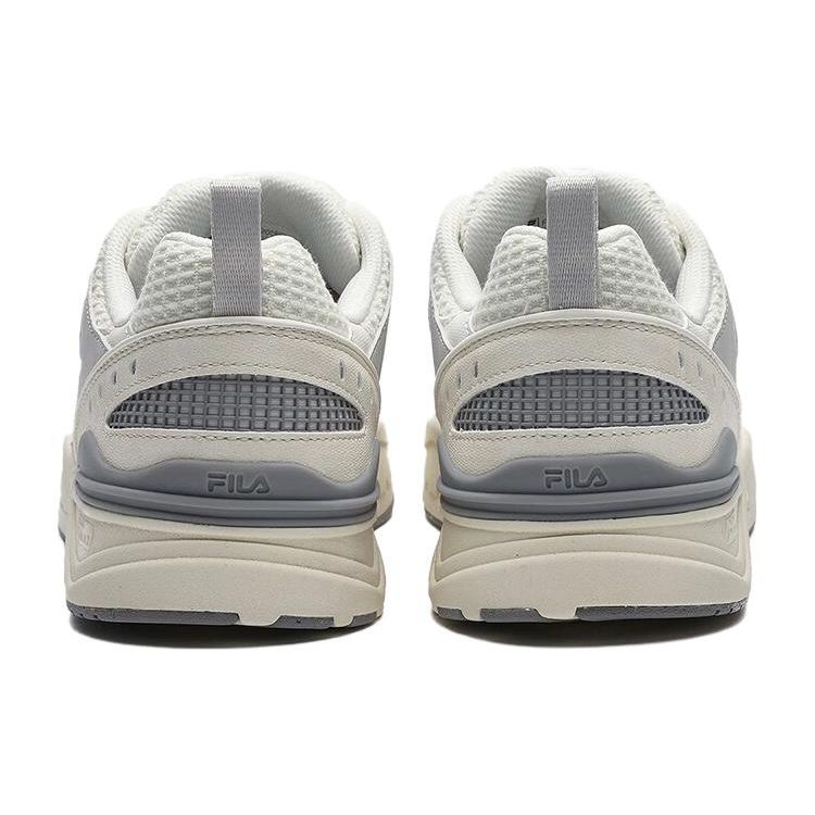 Fila Slam Fabric Synthetic Leather Comfortable Durable Lightweight Low-Top Casual Shoes Men Sneaker Gray White F12M341208FPN