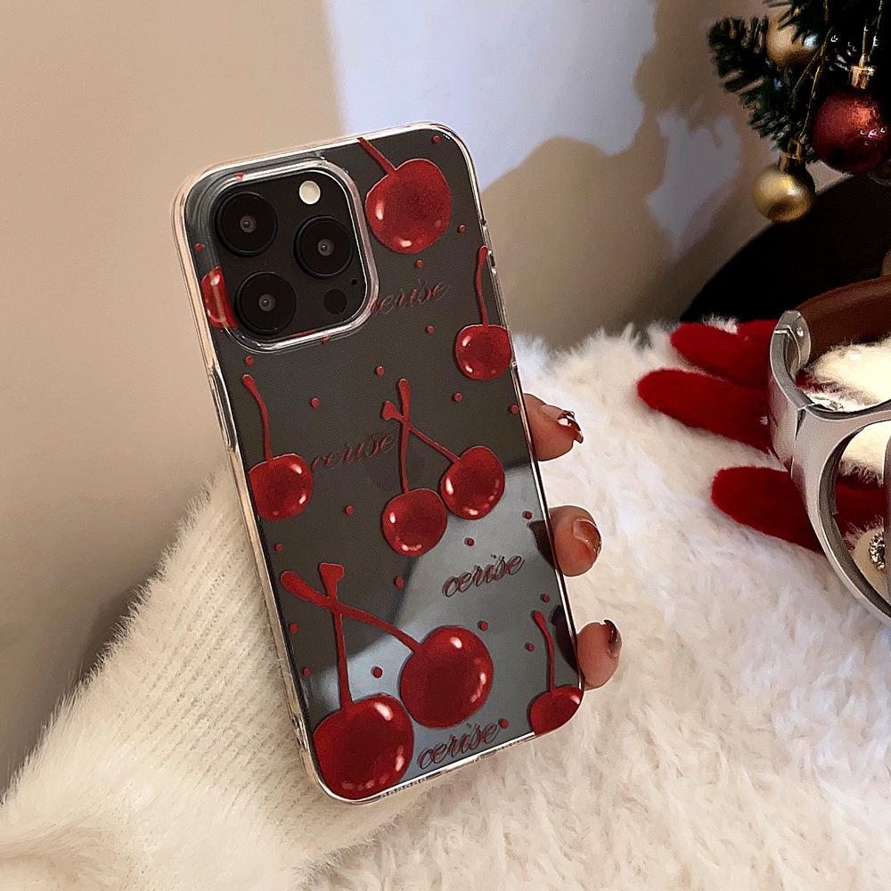 Art Cherry Case for iPhone 17 iPhone 17 Pro Max