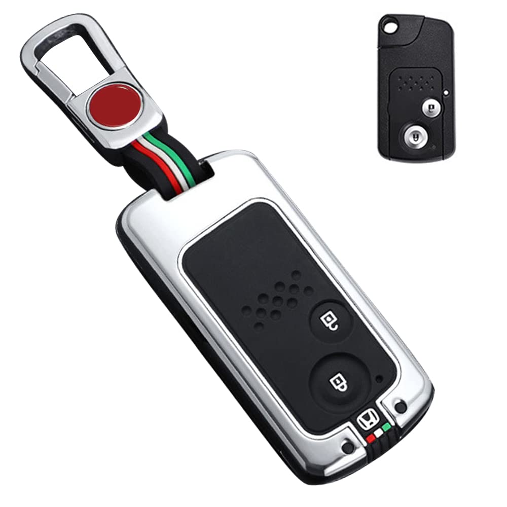 LETINGFAR Key Case for Honda, Smart Key Case, Key Cover, 2 Buttons, Designed for