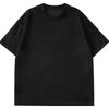 Oversized T-shirt loose fit short sleeved round neck casual basic T-shirt top solid color lightweight summer fashion shirt