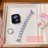 Elasticity Butterfly Diamond Band For iWatch Ultra 10 9 8 42mm 45 46mm 49mm Woman Bracelet Strap For Apple Watch 7 6 5 4 40mm 41