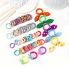 Luxurious Hair Accessory Set with Large Capacity Storage Hair Hair Colorful Hair Ties E&K726 555-Piece Case, Ties, Clips, Cute, Stylish,