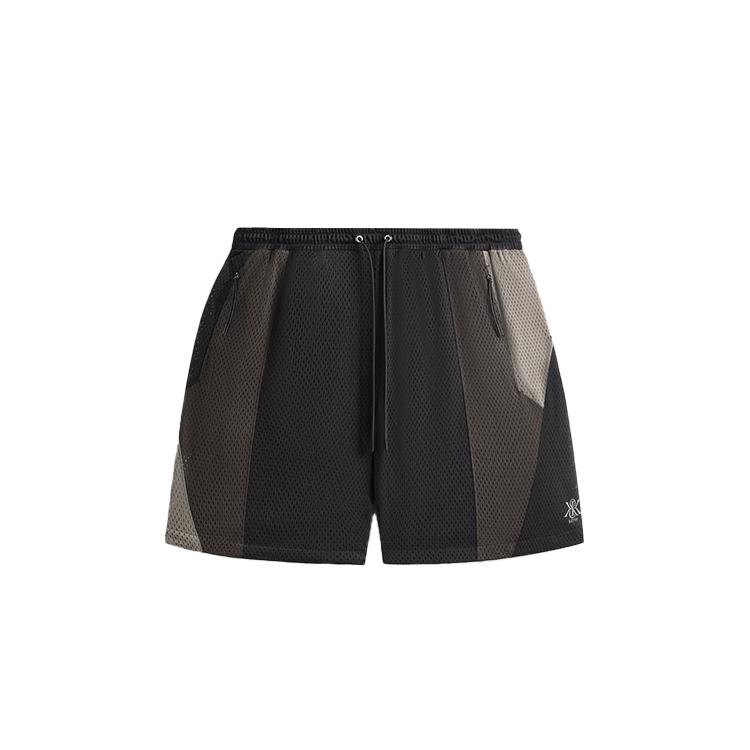Kith Harden Panelled Mesh Short Black Men Bottoms KHM060779-001