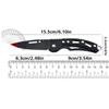 Folding Pocket Knife Portable Stainless Steel Fruit Knife with Non-slip Handle Outdoor Survival Hunting Camping Household Tools