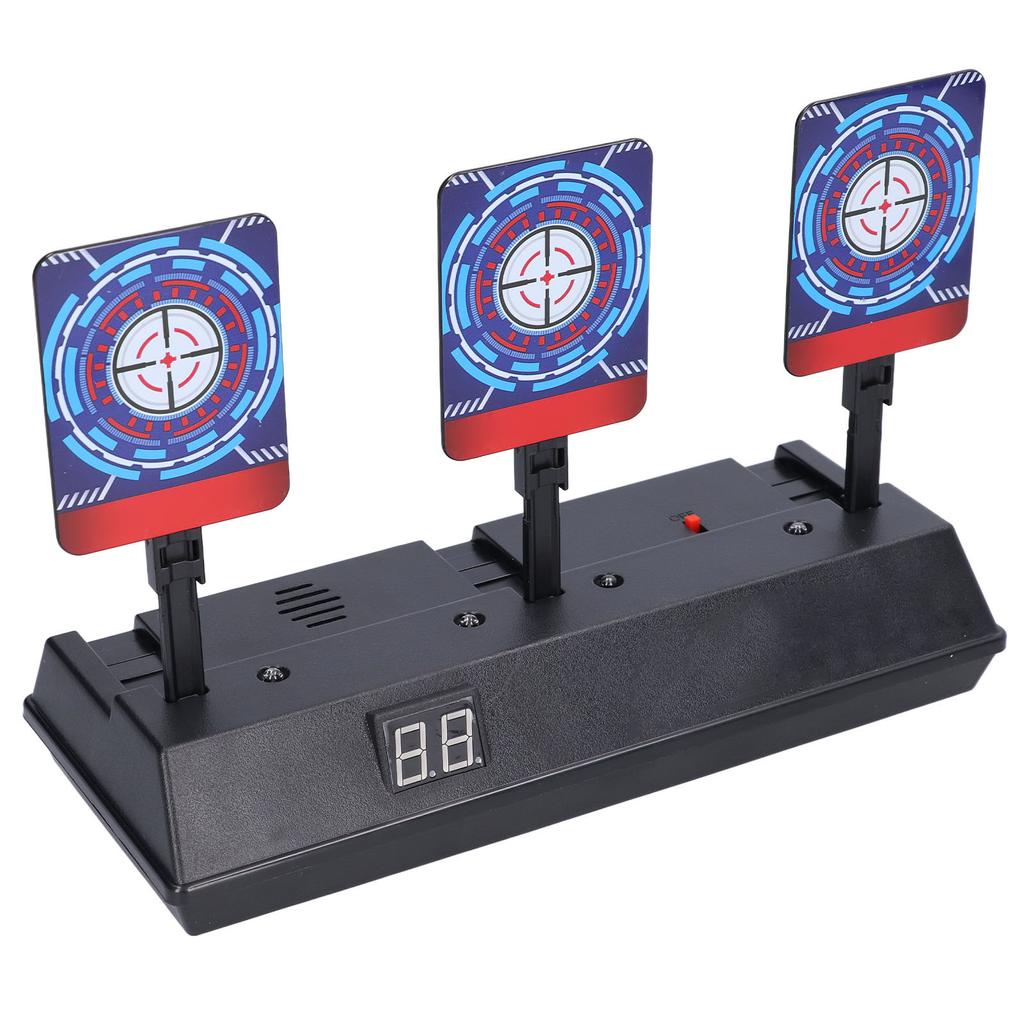 Bersaglio Elettrico Punteggio Reset Automatico Flash Suono LED Attira l'Attenzione dei Bambini Giocattolo Bersaglio Elettrico